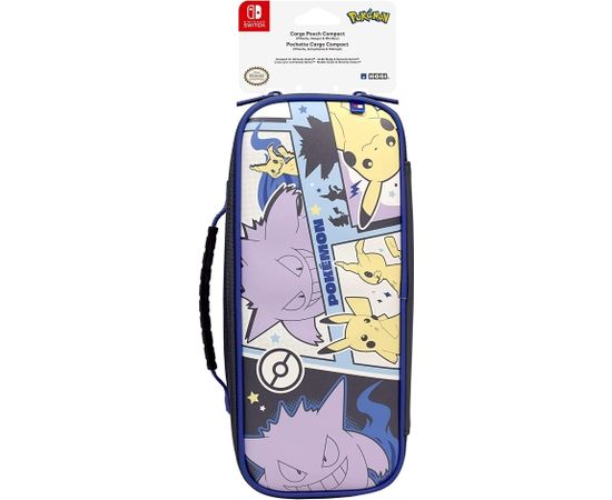 HORI Cargo Pouch Compact (Pikachu, Gengar & Mimigma), Bag (Multicolor)