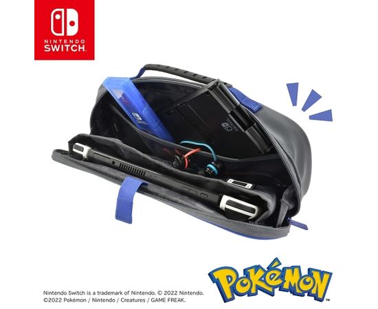 HORI Cargo Pouch Compact (Pikachu, Gengar & Mimigma), Bag (Multicolor)