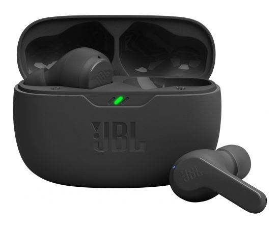 JBL wireless earbuds Wave Beam, black