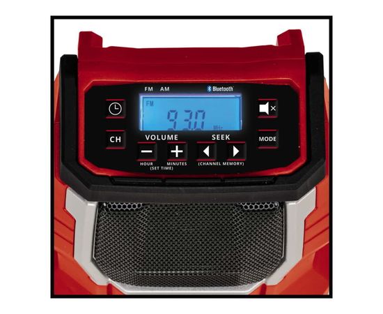 Einhell 3408017 Akumulatora Radio TE-RA 18 Li BT- Solo