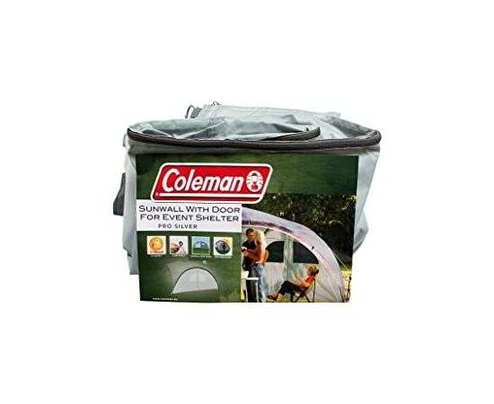 Coleman Sunwall XL, side wall with door for Event Shelter Pro XL 4.5m, side panel (silver)