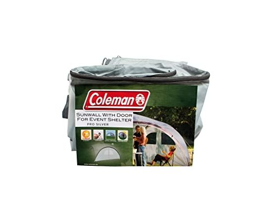 Coleman Sunwall XL, side wall with door for Event Shelter Pro XL 4.5m, side panel (silver)