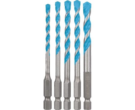 Bosch Expert HEX-9 MultiConstruction drill set, 5 pieces (O 4 / 5 / 6 / 8mm)