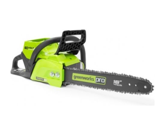 Ķēdes zāģis Greenworks GD60CS40; 60 V; 40 cm sliede (bez akumulatora un lādētāja)