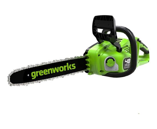 Ķēdes zāģis Greenworks GD24X2CS36; 2x24 V; 36 cm sliede (bez akumulatora un lādētāja)