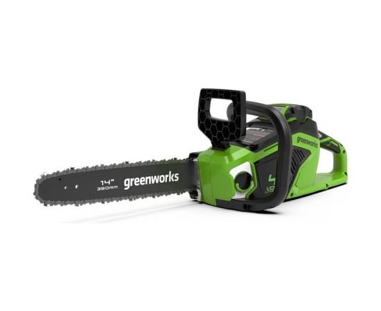 Ķēdes zāģis Greenworks GD40CS15K4; 40 V; 1x4,0 Ah; 35 cm lenta