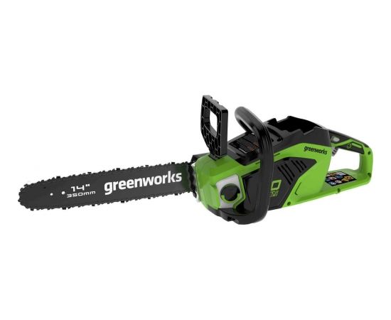 Ķēdes zāģis Greenworks GD40CS15; 40 V; 35 cm sliede (bez akumulatora un lādētāja)