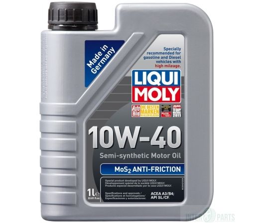 Motoreļļa LIQUI MOLY MOS2 LEICHTLAUF 10W-40 1L Моторные масла