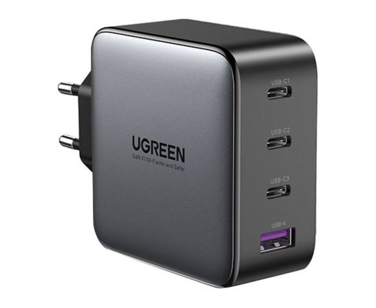 UGREEN CD226, 3x USB-C, 1x USB-A, GaN, PD3.0, QC4+, 100W, Cable 1.5m