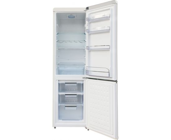 Ravanson LKK-250RC Ledusskapis Retro 184cm Balts