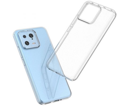 Fusion Ultra Back Case 1 mm Прочный Силиконовый чехол для Xiaomi 13 Прозрачный