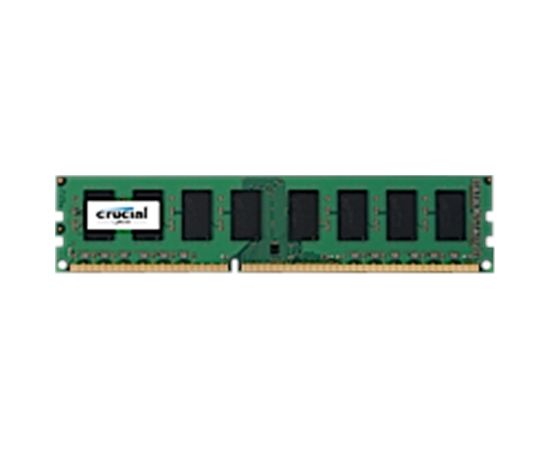 Crucial 8 GB, DDR3, 240-pin DIMM, 1600 MHz, Memory voltage 1.35 V, ECC No