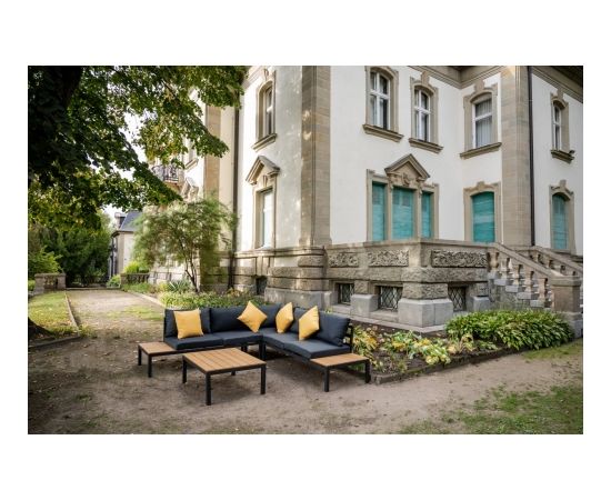 Bello Giardino Stūra dārza mēbeļu komplekts MASSIMO alumīnija