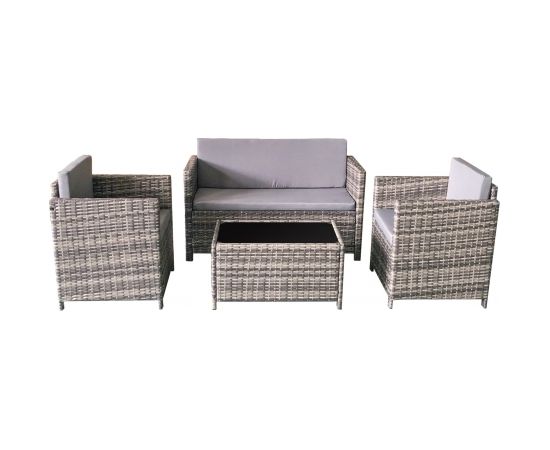 Bello Giardino CALMO pelēks dārza mēbeļu komplekts Dārza mēbeļu komplekti