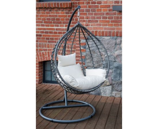 Bello Giardino Pelēks rotangpalmas kokons SPESSO Dārza šūpuļkrēsli