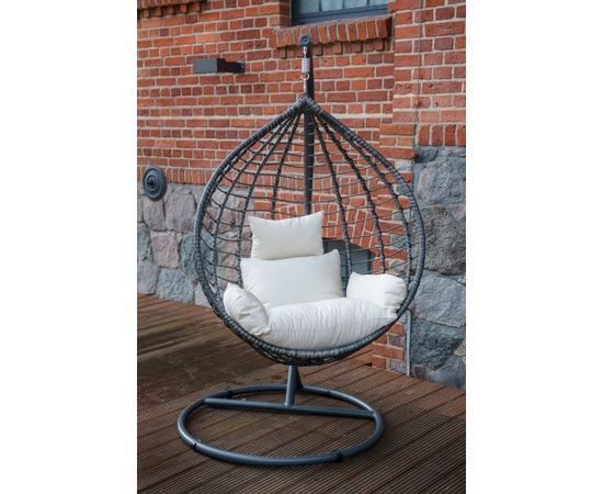 Bello Giardino Pelēks rotangpalmas kokons SPESSO Dārza šūpuļkrēsli