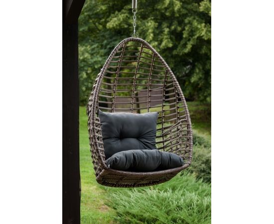 Bello Giardino PIATTO brūns polirotangpalmas iekarināmais krēsls Подвесные кресла-качалки