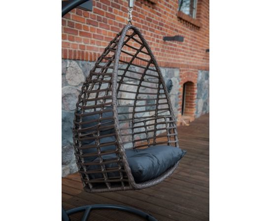 Bello Giardino PIATTO brūns polirotangpalmas iekarināmais krēsls Подвесные кресла-качалки