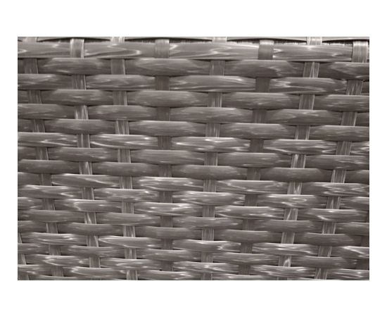 Bello Giardino AMARO rotangpalmas mēbeles pelēkā melanža Dārza mēbeļu komplekti