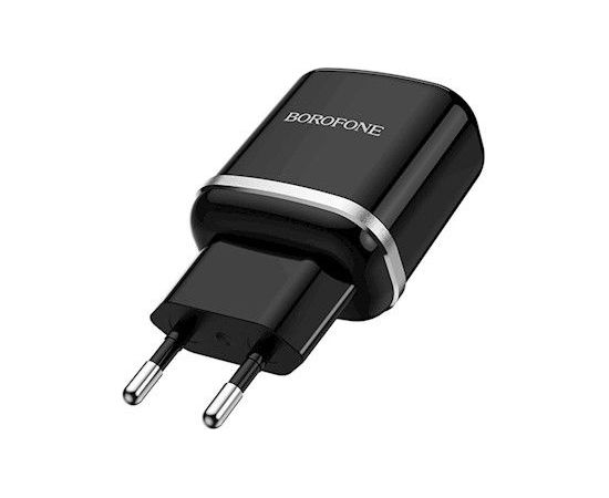 Borofone  
       -  
       Wall Charger 1USB QC 3.0 
     Black