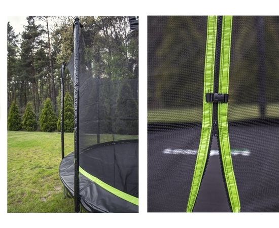 Trampolina Lean Sport ogrodowa Pro z siatką wewnętrzną 16 FT 487 cm