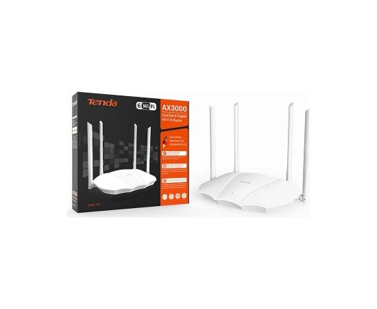 Tenda TX9 AX3000 wireless router Gigabit Ethernet Dual-band (2.4 GHz / 5 GHz) White
