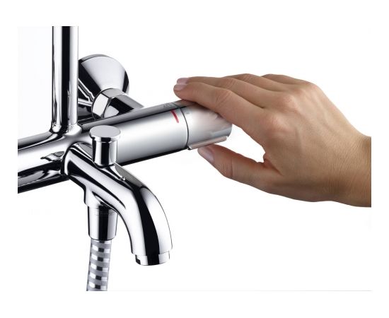 Hansgrohe Vernis Blend 200 Vannas Dušas Termostata komplekts