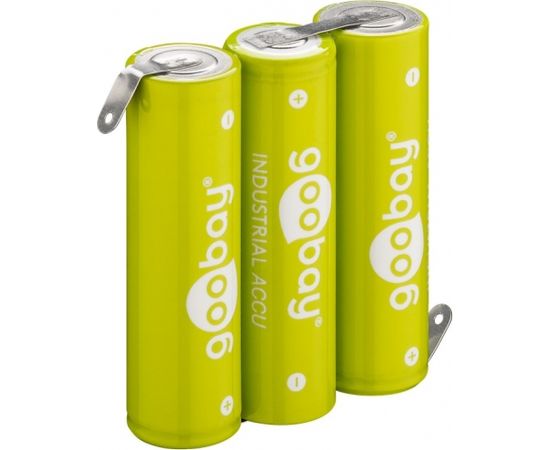 Goobay 3x AA (Mignon) - 2100 mAh, Solder tail (Z), (NiMH) 3.6 V