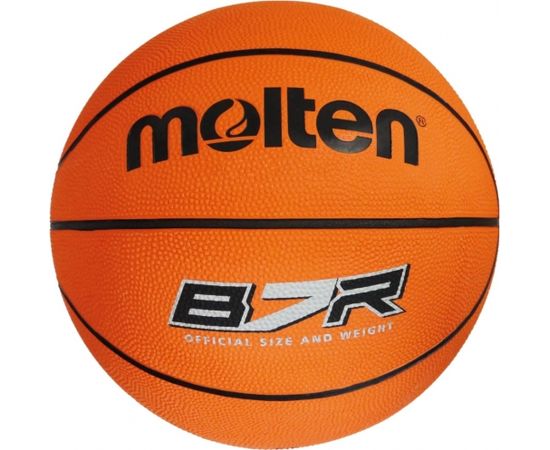 Basketball ball training MOLTEN B7R, rubber size 7