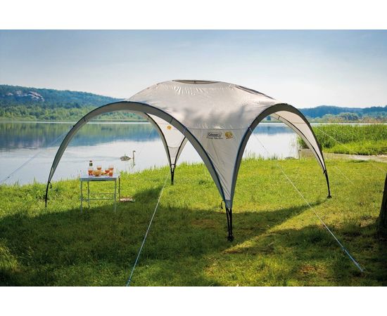 Coleman Pavilion Event Shelter, 4.5 x 4.5m (light grey/grey)