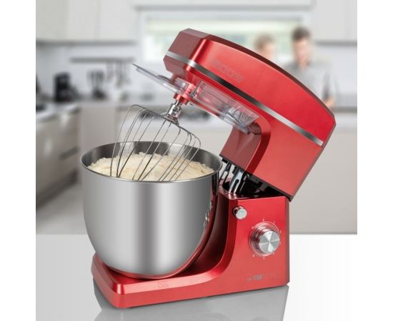 Food processor KM 3765 CLATRONIC red