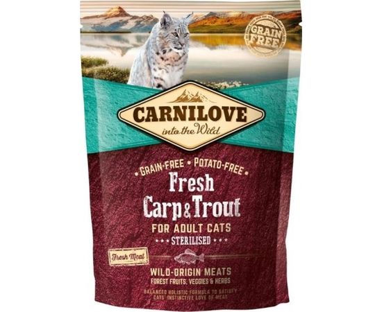 Animonda CARNILOVE CAT Fresh Carp & Trout Sterylised 400g