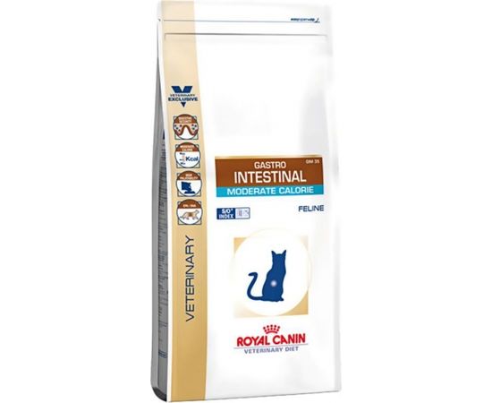 Royal Canin Veterinary Diet Feline Gastro Intestinal Moderate Calorie 400g