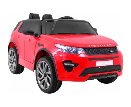 Land Rover Discovery vienvietīgs elektromobilis, sarkans