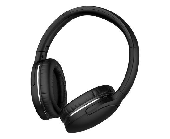 Baseus Wireless Bluetooth 5.3 Over-Ear Headphones Encok D02 Pro with Microphone, Black