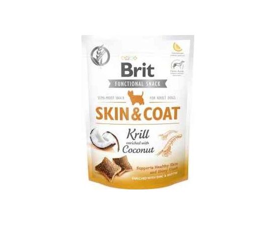 Brit Functional Snack Skin Coat Sierść Krill Kryl Kokos 150 g