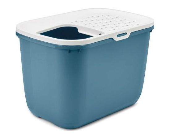 Savic Hop-In Litter Box Blue kaķu tualete