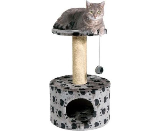 Trixie Toledo skrāpējamais stabiņš, pelēks ar ķepām (43705), augstums 61 cm