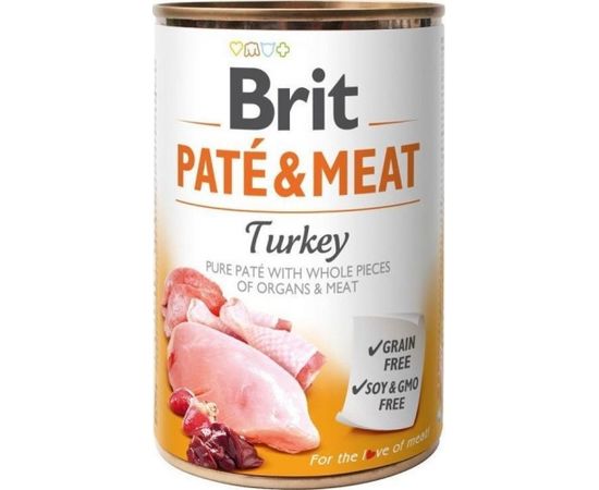 Brit puszka PATE&MEAT TURKEY /6 800g