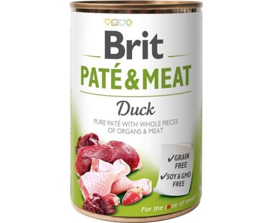Brit puszka PATE&MEAT DUCK /6 800g