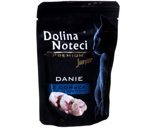 Dolina Noteci DNP cod with sardine junior cat 85g