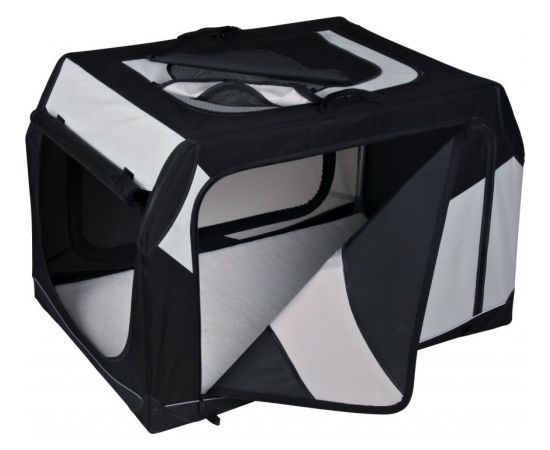Trixie Box Transportowy "Vario" 91cm Nylon Czarno-szary