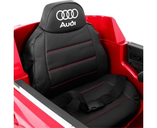 Audi Q7 vienvietīgs elektromobilis, sarkans