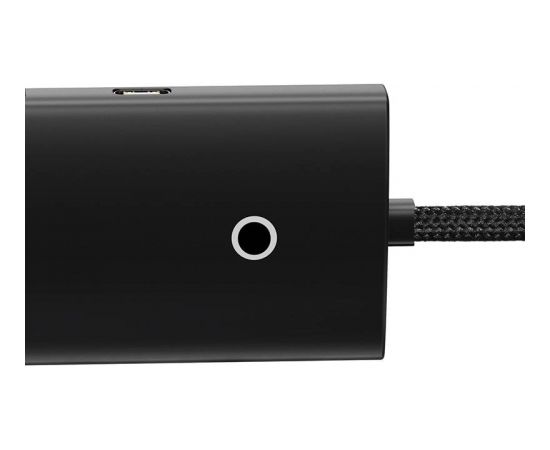 Baseus Lite Series Hub 4in1 USB-C to 4x USB 3.0 + USB-C, 2m (Black)