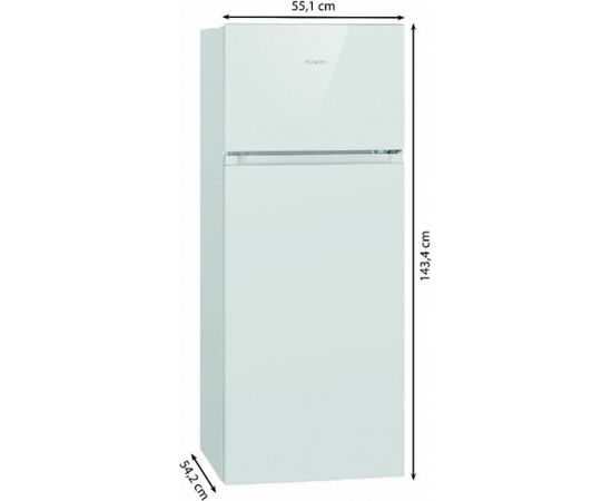 Double door refrigerator Bomann DT7318