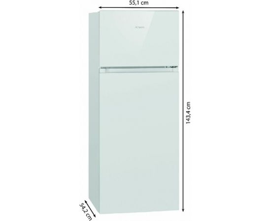 Double door refrigerator Bomann DT7318