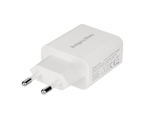 Kruger&matz AC Power Adapter Kruger & Matz with QC 18W