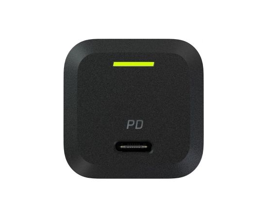 USB Charger Green Cell PowerGaN 33 W PD 3.0 QC 3.0 1x USB-C black
