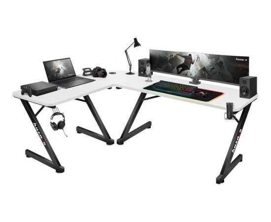 GAMING DESK HUZARO HERO 7.0 WHITE