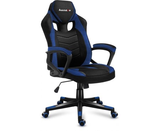 Huzaro FORCE 2.5 BLUE MESH Gaming armchair Mesh seat Black, Blue